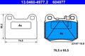 Set placute frana ATE 13.0460-4977.2