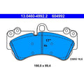 set placute frana,frana disc 13.0460-4992.2 ATE