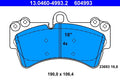 Set placute frana ATE 13.0460-4993.2