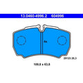 set placute frana,frana disc 13.0460-4996.2 ATE