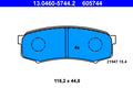 Set placute frana ATE 13.0460-5744.2