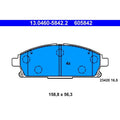 set placute frana,frana disc 13.0460-5842.2 ATE