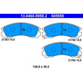 set placute frana,frana disc 13.0460-5958.2 ATE