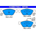 set placute frana,frana disc 13.0460-7140.2 ATE