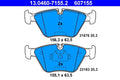 Set placute frana ATE 13.0460-7155.2