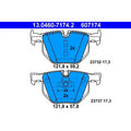 set placute frana,frana disc 13.0460-7174.2 ATE