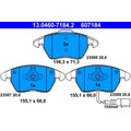set placute frana,frana disc 13.0460-7184.2 ATE