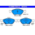 set placute frana,frana disc 13.0460-7213.2 ATE