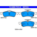 set placute frana,frana disc 13.0460-7214.2 ATE