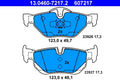 Set placute frana ATE 13.0460-7217.2
