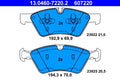 Set placute frana ATE 13.0460-7220.2