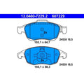 set placute frana,frana disc 13.0460-7229.2 ATE