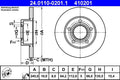 Disc frana ATE 24.0110-0201.1