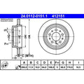 Disc frana 24.0112-0151.1 ATE