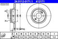 Disc frana ATE 24.0112-0171.1