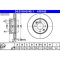 Disc frana 24.0118-0145.1 ATE