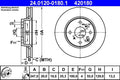 Disc frana ATE 24.0120-0180.1