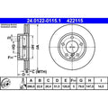 Disc frana 24.0122-0115.1 ATE