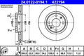 Disc frana ATE 24.0122-0194.1