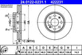 Disc frana ATE 24.0122-0231.1