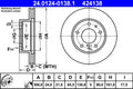 Disc frana ATE 24.0124-0138.1
