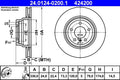 Disc frana ATE 24.0124-0200.1