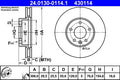 Disc frana ATE 24.0130-0114.1