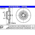 Disc frana 24.0134-0100.1 ATE