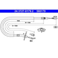 Cablu, frana de parcare 24.3727-0179.2 ATE