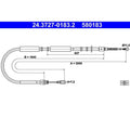 Cablu, frana de parcare 24.3727-0183.2 ATE