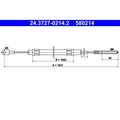Cablu, frana de parcare 24.3727-0214.2 ATE