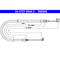 Cablu, frana de parcare 24.3727-0844.2 ATE