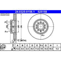 Disc frana 24.0325-0158.1 ATE