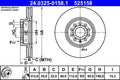Disc frana ATE 24.0325-0158.1