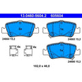 set placute frana,frana disc 13.0460-5604.2 ATE