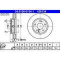 Disc frana 24.0126-0134.1 ATE
