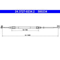 Cablu, frana de parcare 24.3727-0234.2 ATE