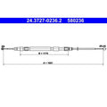Cablu, frana de parcare 24.3727-0236.2 ATE