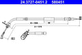 Cablu frana de mana ATE 24.3727-0451.2
