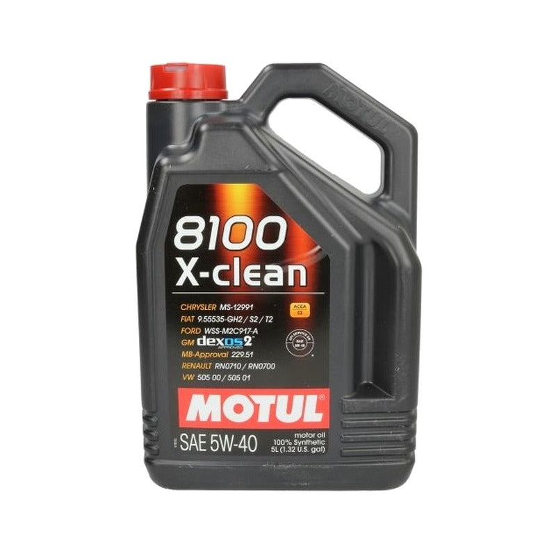 Ulei motor Motul 8100 X-clean 5W-40 (5 L) 102051