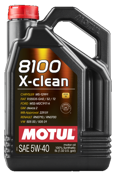 MOTUL 8100 X-CLEAN 5W-40 5L
