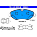 set placute frana,frana disc 13.0460-4826.2 ATE