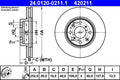 Disc frana ATE 24.0120-0211.1
