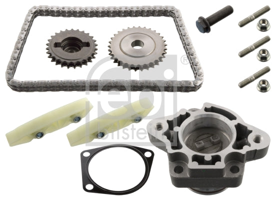 Set lant, antrenare pompa ulei 102386 FEBI BILSTEIN