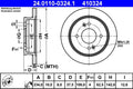 Disc frana ATE 24.0110-0324.1