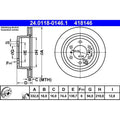Disc frana 24.0118-0146.1 ATE