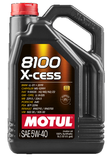 MOTUL 8100 X-CESS 5W-40 5L