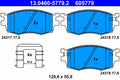 Set placute frana ATE 13.0460-5779.2