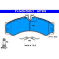 set placute frana,frana disc 13.0460-7909.2 ATE