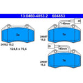 set placute frana,frana disc 13.0460-4853.2 ATE